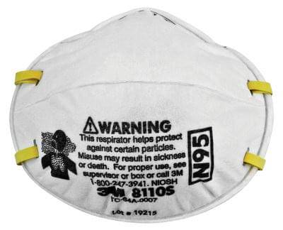 Particulate Respirator N95 8110S 160 Per Case Particulate Respirator N95 8110S 160 Per Case