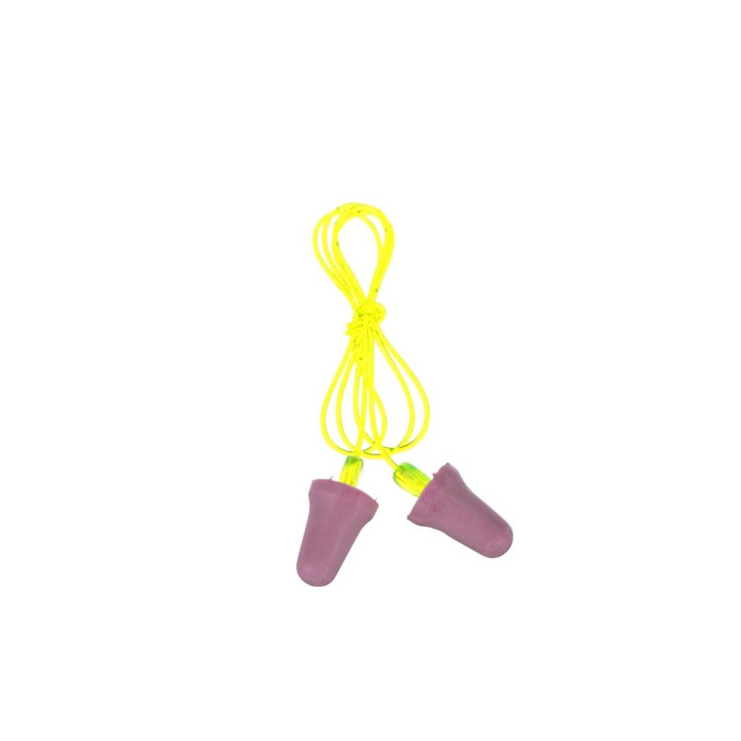 Earplug Corded Push-To-Fit Hearing Conservation P2001 No-Touch 400 Pair Per Case