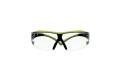 Glasses Safety Clear Anti-Fog Anti-Scratch Lens Green Black Frame Securefit 400 Series