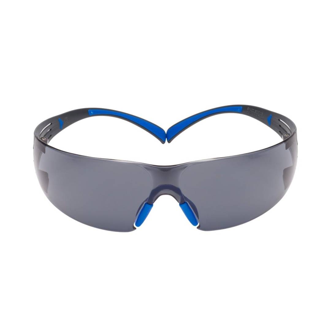 Glasses Safety Gray Scotchgard Anti-Fog Lens Bluegray Securefit
