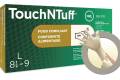 Glove Disposable Medium Natural Rubber Latex Unlined 5Mil Textured Finish 9