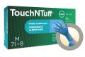 Glove Disposable Large Nitrile Blue Lightly Powdered 5Mil Textured Finish 9-12