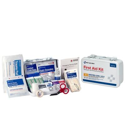 First Aid Kit 10 Person Ansi A Metal Case First Aid Kit 10 Person Ansi A Metal Case