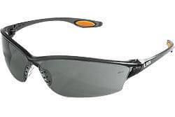 Glasses Safety Smoke Temple Gray Anti-Fog Lens Orange Tpr Temple Inserts Law 2
