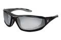 Glasses Safety Black Frame Indooroutdoor Clear Mirror Anti-Fog Gray Tpr Temple With Removable Foam