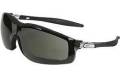 Glasses Safety Black Frame Gray Anti-Fog Lens Adjustable Strap Tpr Temple Sleeve Rattler
