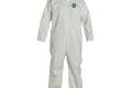 Coverall 3X-Large Proshield Nexgen White Serged Seam With Collar Front Zipper Open Wrist & Ankle 2