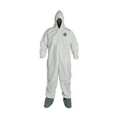 Coverall Medium Proshield Nexgen White Serged Seam With Attached Hood Front Zipper Elastic Wrist Att Coverall Medium Proshield Nexgen White Serged Seam With Attached Hood Front Zipper Elastic Wrist Att