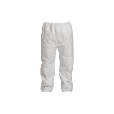 Pant Medium Tyvek White Serged Seam With Elastic Waist Open Ankle 50Ca Pant Medium Tyvek White Serged Seam With Elastic Waist Open Ankle 50Ca