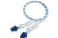 Earplug Corded Multiple Use Clarity 4-Flange Molded Tpe Thermoplastic Elastomer Multi-Material Woven
