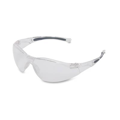 Glasses Safety Clear Anti-Scratch A800 Clear Frame Padded Temple Inserts Wrap-Around Single Non-Slip Glasses Safety Clear Anti-Scratch A800 Clear Frame Padded Temple Inserts Wrap-Around Single Non-Slip