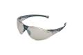 Glasses Safety Indooroutdoor Silver Mirror Anti-Scratch A800 Gray Frame Padded Temple Inserts Wrap-