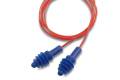 Earplug Corded Multiple Use Airsoft 4-Flange Molded Tpe Thermoplastic Elastomer With Poly Cord 1 Pai