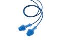 Earplug Corded Multiple Use Fusion Detectable 4-Flange Molded Tpe Thermoplastic Elastomer With Trans