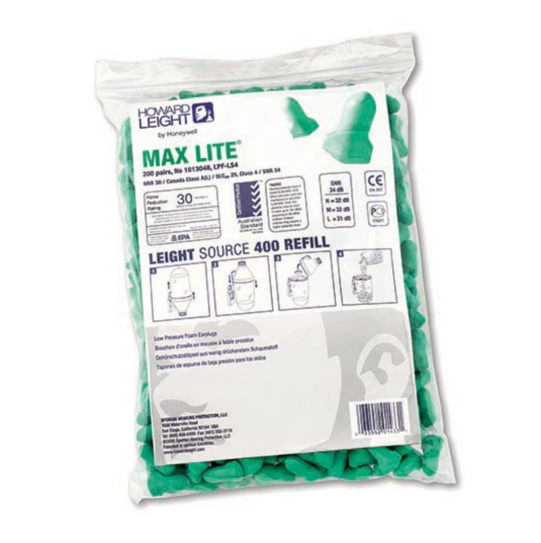 Refill Bag Earplug Max Lite