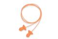 Earplug Corded Multiple Use Quiet Bell Shape Molded Foam With Poly Cord 1 Pair Per Flip Top Box 100