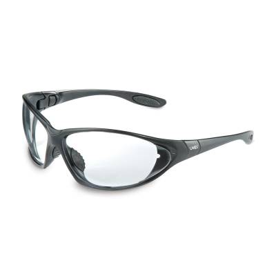 Glasses Safety Clear Lens Black Frame Uvex Seismic Hydroshield Anti Fog Coating Glasses Safety Clear Lens Black Frame Uvex Seismic Hydroshield Anti Fog Coating