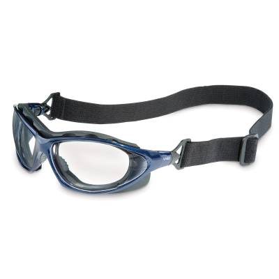 Glasses Safety Clear Seismic Uvextreme Anti-Fog Metallic Blue Frame Sealed Cushioned Flame-Resistant Glasses Safety Clear Seismic Uvextreme Anti-Fog Metallic Blue Frame Sealed Cushioned Flame-Resistant