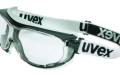 Goggles Clear Carbonvision Dura-Streme Anti-Fog Hardcoat Blackgray Frame Fabric Band