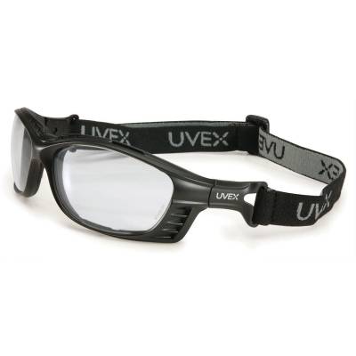 Glasses Safety Clear Lens Matte Black Frame Anti Fog Coating Uvex Livewire Glasses Safety Clear Lens Matte Black Frame Anti Fog Coating Uvex Livewire