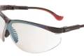 Glasses Safety Sct-Reflect 50 Genesis Xc Ultra-Dura Black Frame Adjustable Temple Cushioned Extended