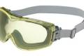 Goggles Amber Stealth Over-The-Glass Dura-Streme Anti-Fog Anti-Scratch Neoprene Headband Navy Frame