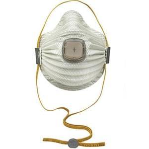 Respirator Disposable N100 Medium Large With Face Cushion Adjustable Smart Strap Valve