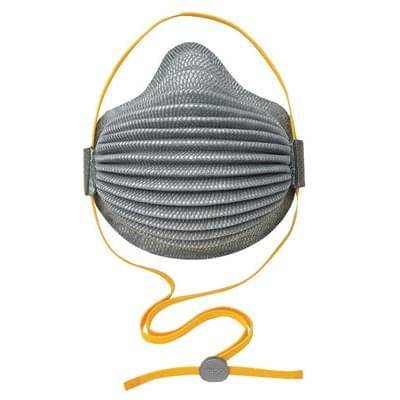 Respirator Industrial Disposable Airwave N95 Particulate Respirator Plus Nuisance Ozone Organic Va