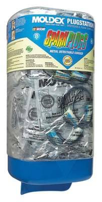 Dispenser For Foam Earplug Plugstation With 150 Pairs Of Sparkplugs Disposable Earplugs Meatl Detect