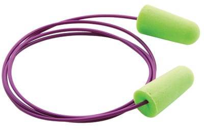 Earplug Foam Pura-Fit Disposable Corded Nrr-33