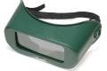 Goggle Welding Fixed Front Green Shade-5 2X4 Lens Green Rigid Frame