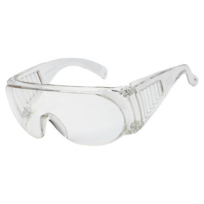 Glasses Safety Clear Visitor Spec Clear Sideshield Wrap-Around Single Ansi Z87+ Glasses Safety Clear Visitor Spec Clear Sideshield Wrap-Around Single Ansi Z87+