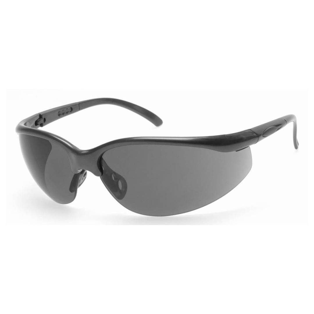 Glasses Safety Gray Motion Vs-1062 Black Adjustable Temple 12Box 144Case