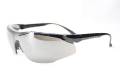 Glasses Safety Mirror Elite Plus Black Adjustable Ratchet Temple Cushion Brow Wrap-Around Single Sof