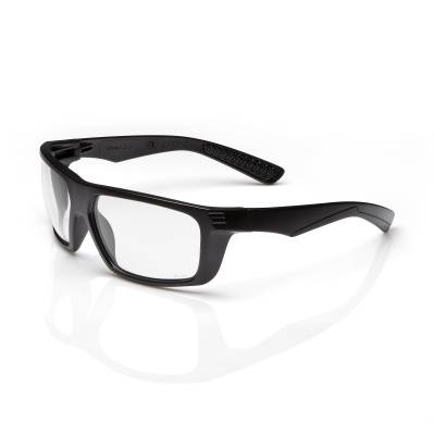 Glasses Safety Clear Hardcoated Lens Flat Black Frametemples Dynamo Series Glasses Safety Clear Hardcoated Lens Flat Black Frametemples Dynamo Series