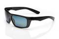 Glasses Safety Gray Polarized Lens Flat Black Frametemples Dynamo Series