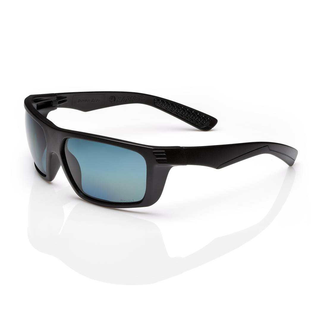 Glasses Safety Gray Polarized Lens Flat Black Frametemples Dynamo Series
