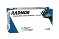 Glove Disposable Size Medium 4 Mil Nitrile Industrial Grade Powder-Free Black 9.5