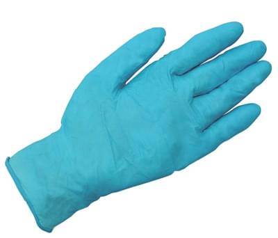 Glove Disposable Small 6 Mil Industrial Nitrile Powder 9.5 Glove Disposable Small 6 Mil Industrial Nitrile Powder 9.5