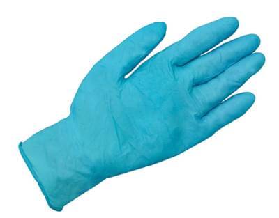 Glove Disposable Medium 6 Mil Industrial Nitrile Powder 9.5 Glove Disposable Medium 6 Mil Industrial Nitrile Powder 9.5