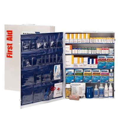 First Aid Ansi B+ 5 Shelf Metal Cabinet With Meds First Aid Ansi B+ 5 Shelf Metal Cabinet With Meds