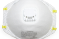 Mask Respiratory Disposable N95 Adjustable Nose Cliplatex-Freevalve Niosh 10Box